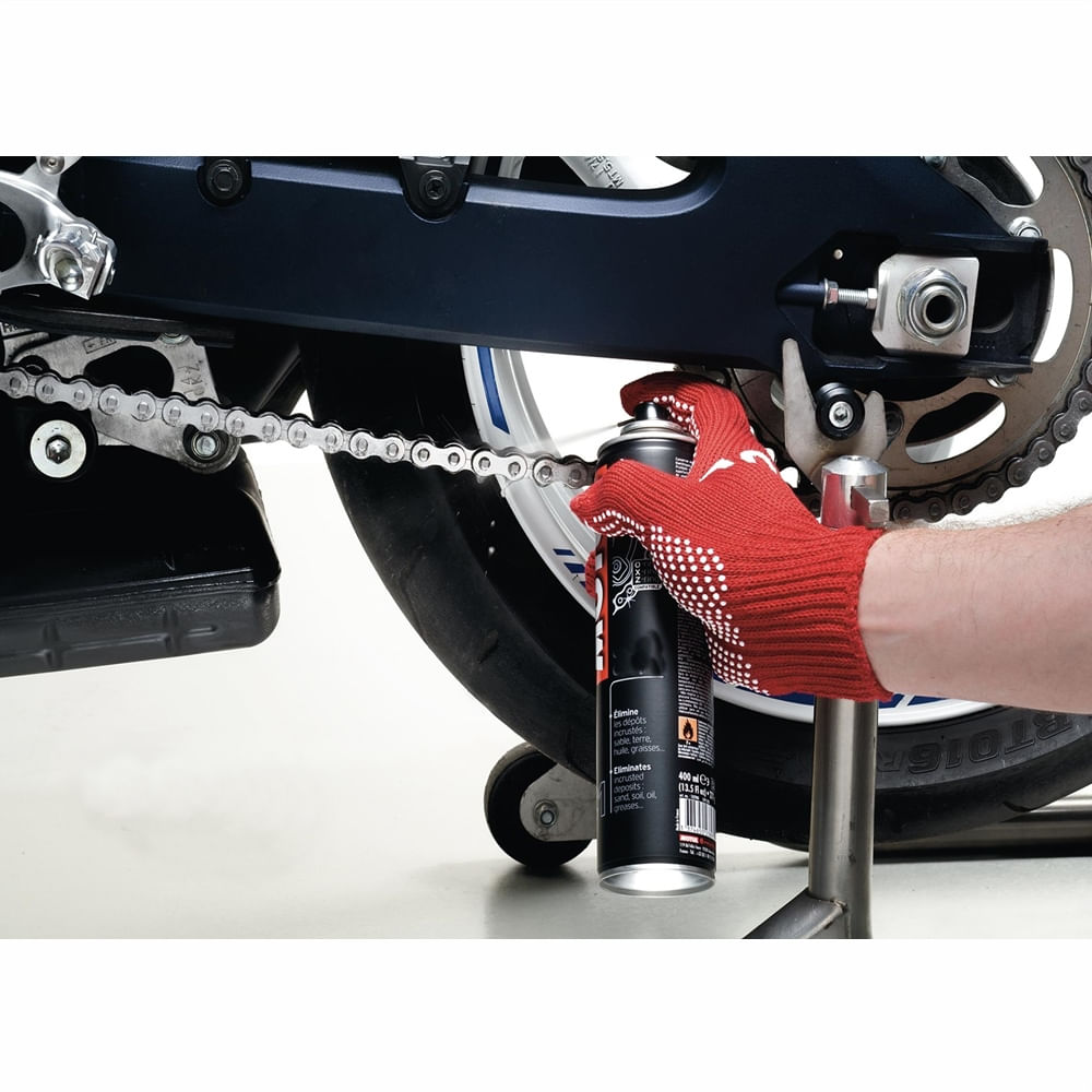Encontraproduto.com.br - Óleo para Manutenção de Corrente Motul MC Care C4 Chain Lube Factory Line 400ml