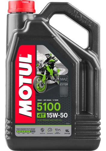 Óleo Motul 5100 15w50 4T 1 Litro Semissintético