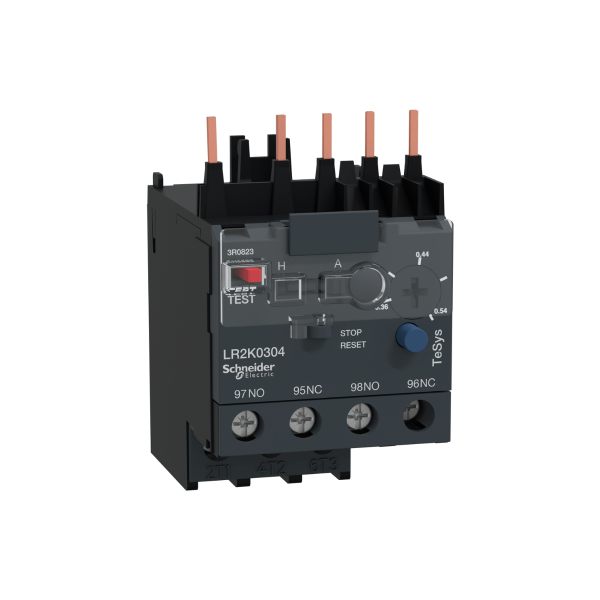 Encontraproduto.com.br - Relé Bimetálico Mini 0,36-0,5A Lr2-K0304 Schneider