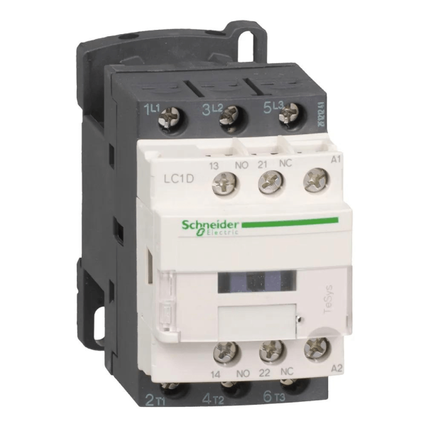 Contator 3P 9A 1Na+1Nf 24Vca LC1D09B7 Schneider