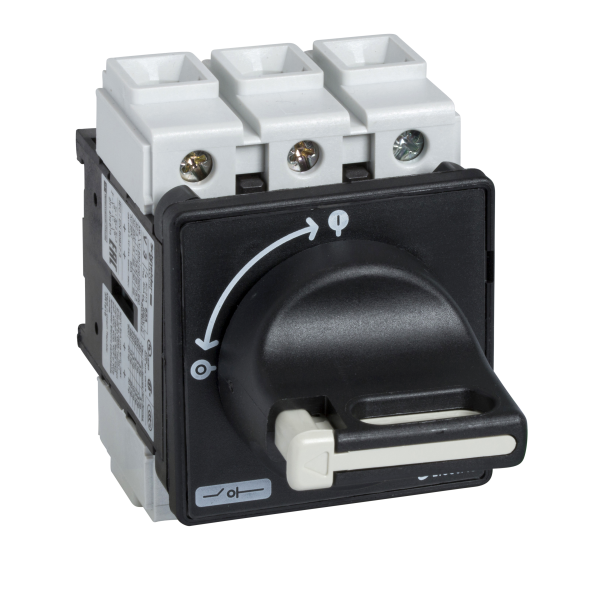 Encontraproduto.com.br - Interruptor Seccionador Vario 40A Manopla Pt 4 Parafuso Ref. Vbf2 - Schneider