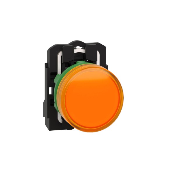 Encontraproduto.com.br - SINALIZADOR PLÁSTICO 22MM COM LED 24VCA AM REF. XB5AVB5 - SCHNEIDER