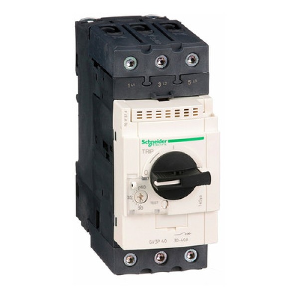 Encontraproduto.com.br - Disjuntor Motor Termomagnético Tesys GV3 Everlink 3040A Manopla Rotativa GV3P40 Schneider