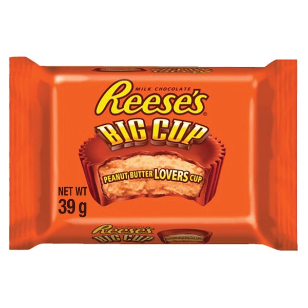 Encontraproduto.com.br - Chocolate ao Leite e Amendoim 1 Big Cup Reeses 39g