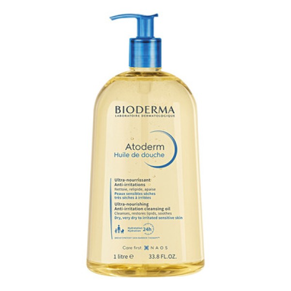 Óleo de Banho Bioderma Atoderm Higiene Hidratante Diária 1L