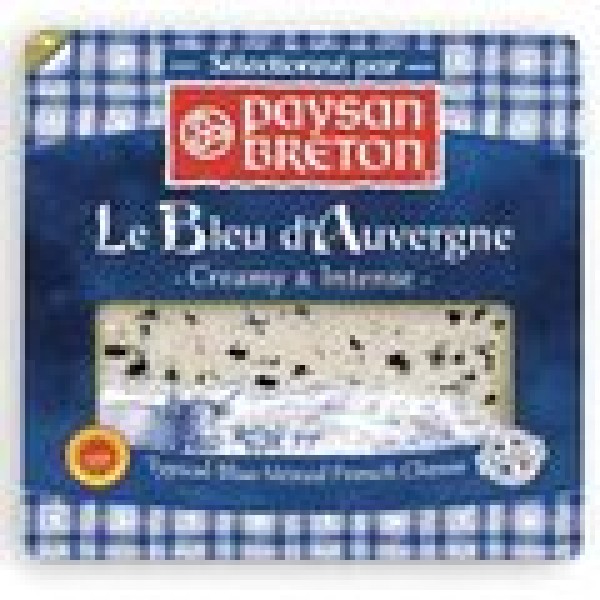 Queijo Le Blue dAuvergne Paysan Breton Creamy & Intense Bandeja 125g
