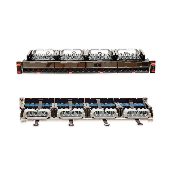 Encontraproduto.com.br - Patch Panel Cat5e Equipado 24 Portas RJ-45 1U LCS3 033750 Legrand