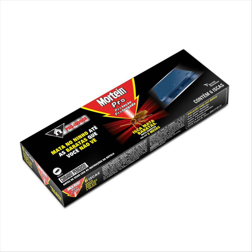 Encontraproduto.com.br - Inseticida Mortein Isca Mata Barata c/ 6 Iscas