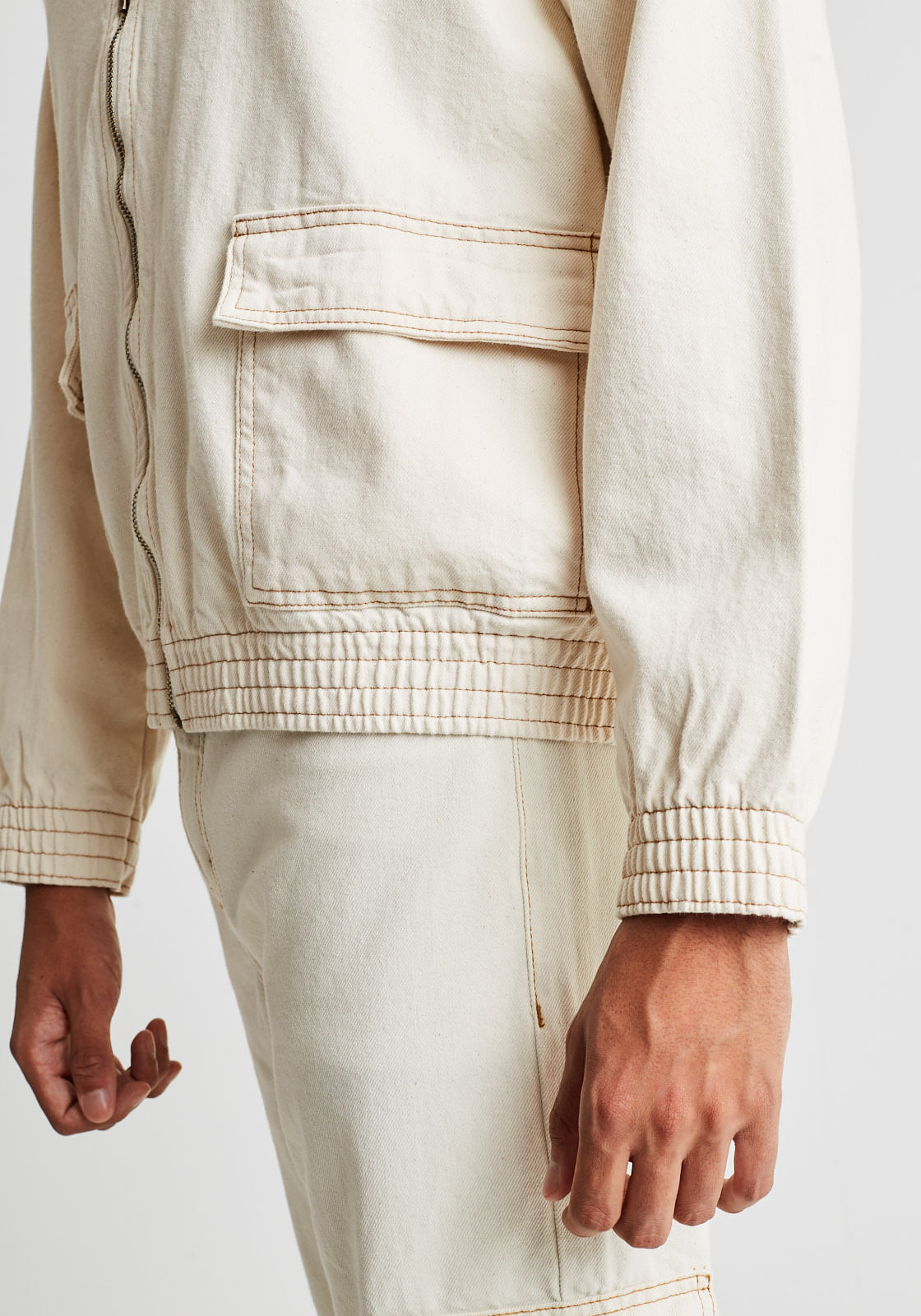 Encontraproduto.com.br - Jaqueta bomber cru
