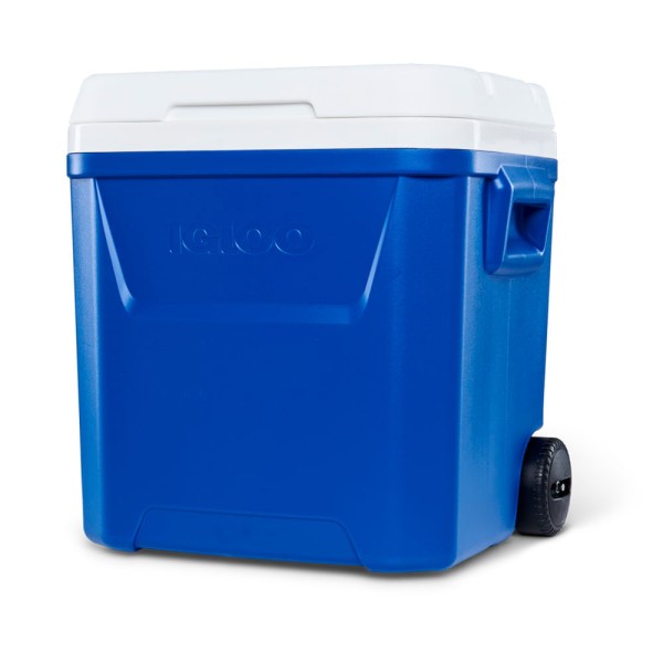 Encontraproduto.com.br - Caixa térmica Laguna 60QT Igloo com rodinhas e capacidade para 56 litros