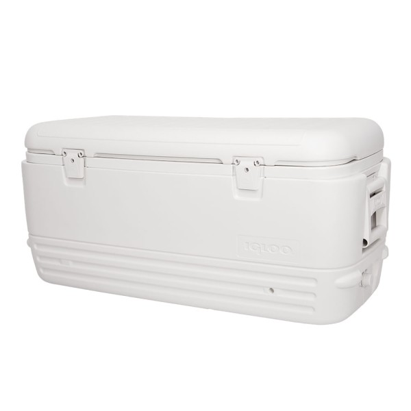 Encontraproduto.com.br - Caixa térmica Quick e Cool 120QT Igloo com capacidade para 113 litros