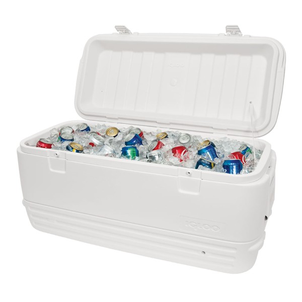 Encontraproduto.com.br - Caixa térmica Quick e Cool 120QT Igloo com capacidade para 113 litros
