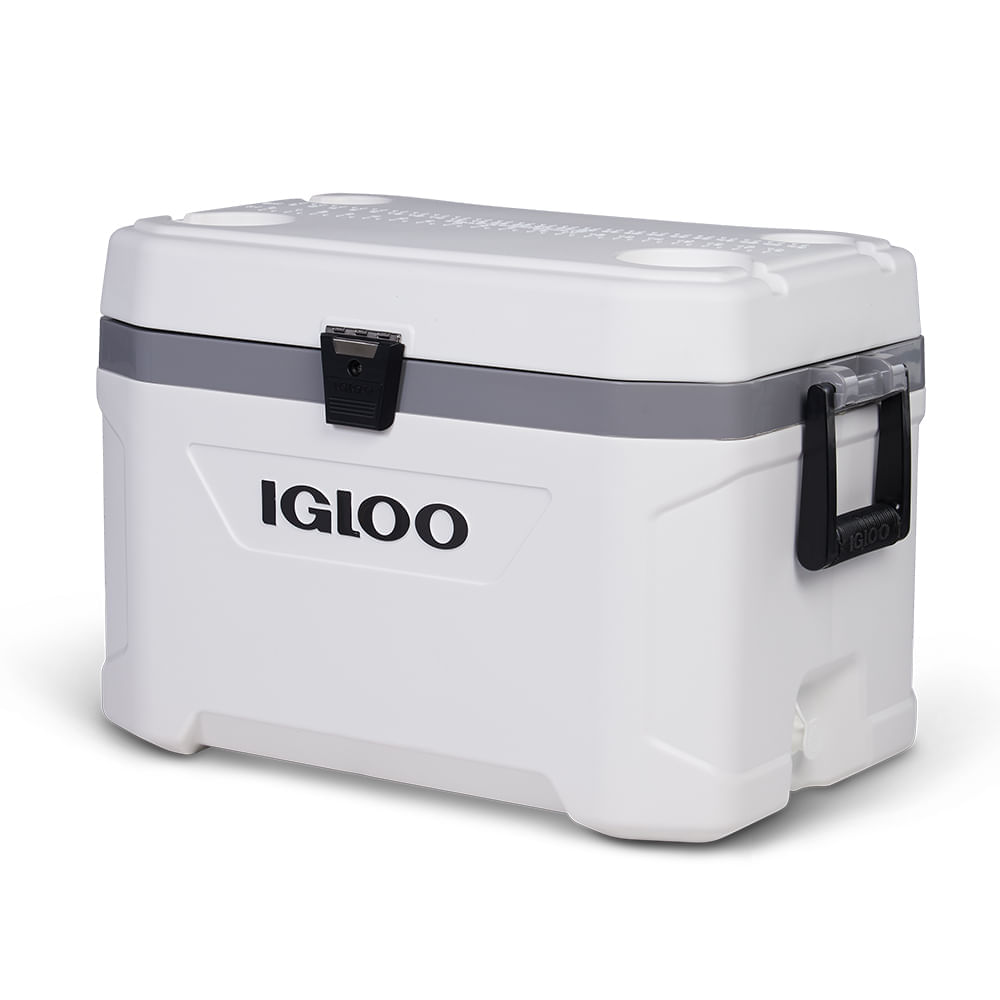 Encontraproduto.com.br - Caixa térmica Marine Ultra 54QT Igloo com capacidade para 51 litros