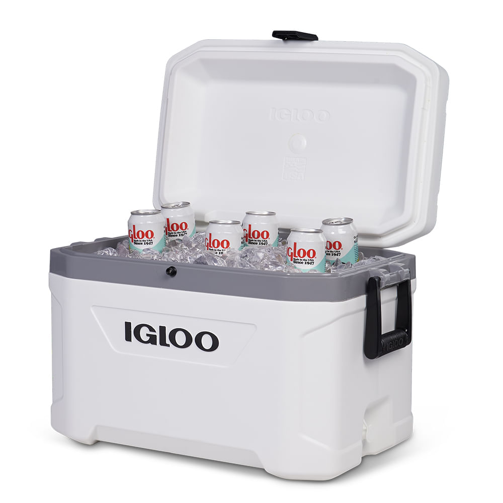 Encontraproduto.com.br - Caixa térmica Marine Ultra 54QT Igloo com capacidade para 51 litros