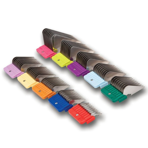 Encontraproduto.com.br - Combo De 10 Pentes Para Máquinas De Tosa Oster Pro