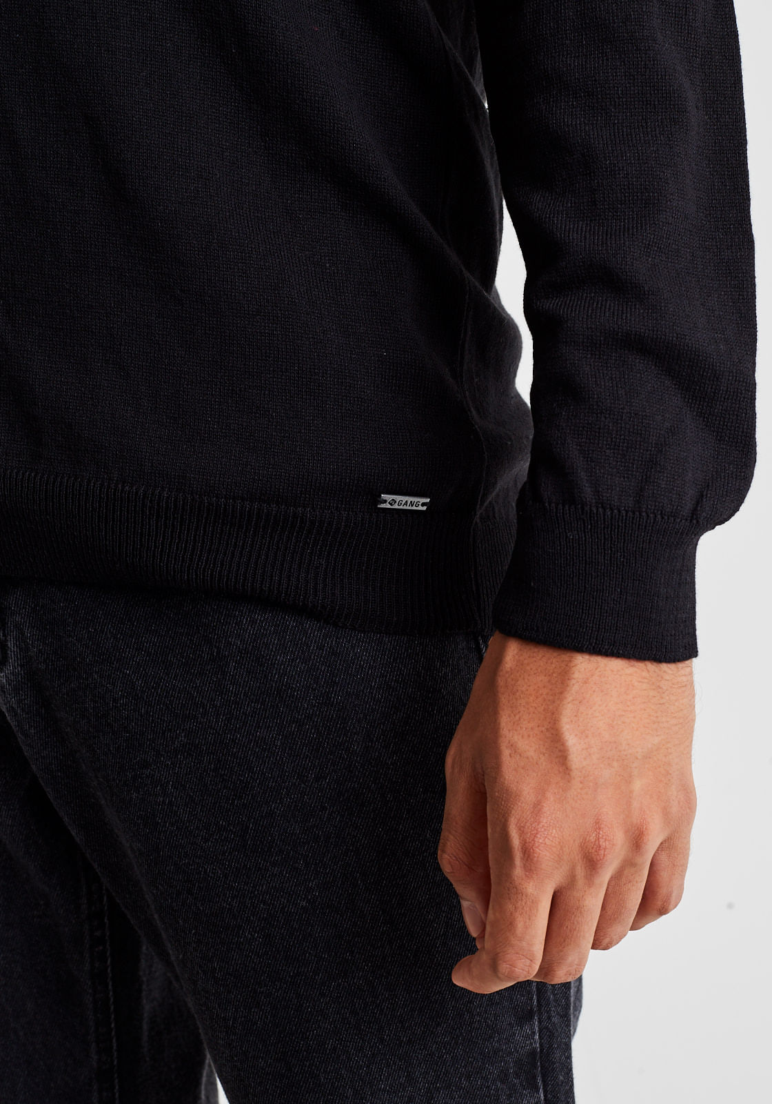 Encontraproduto.com.br - Casaco tricot com capuz