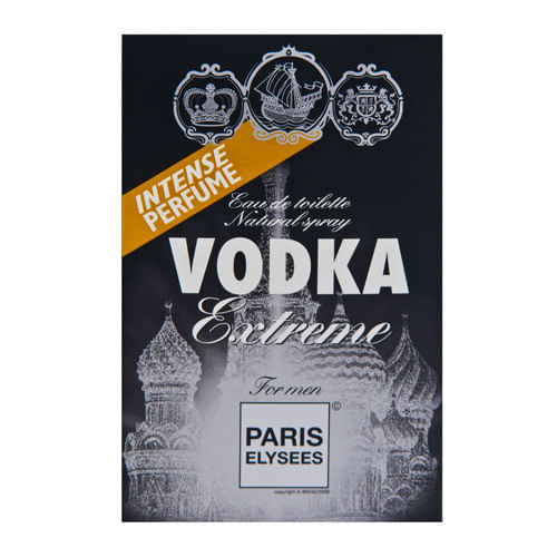 Encontraproduto.com.br - Vodka Extreme Paris Elysees Edt - Perfume Masculino 100ml