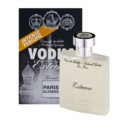 Encontraproduto.com.br - Vodka Extreme Paris Elysees Edt - Perfume Masculino 100ml