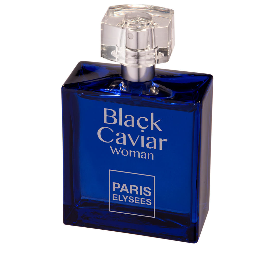 Encontraproduto.com.br - Black Caviar Woman De Paris Elysees Eau De Toilette Feminino 100 ml