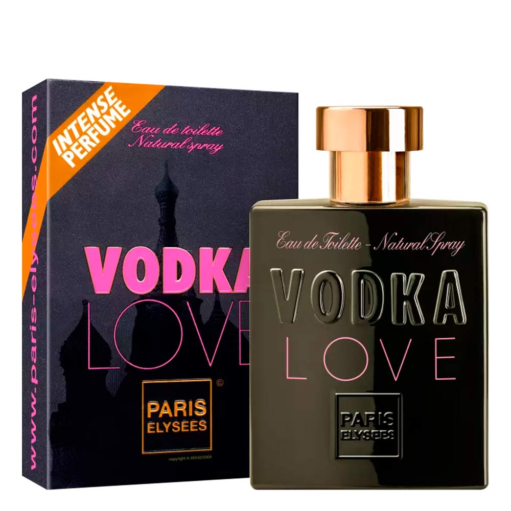 Encontraproduto.com.br - Vodka Love Eau De Toilette Paris Elysees - Perfume Feminino 100ml
