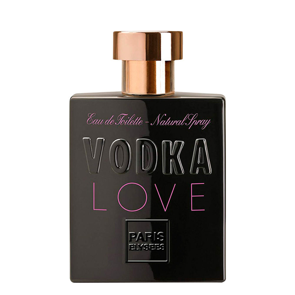 Encontraproduto.com.br - Vodka Love Eau De Toilette Paris Elysees - Perfume Feminino 100ml