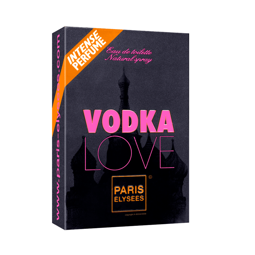 Encontraproduto.com.br - Vodka Love Eau De Toilette Paris Elysees - Perfume Feminino 100ml
