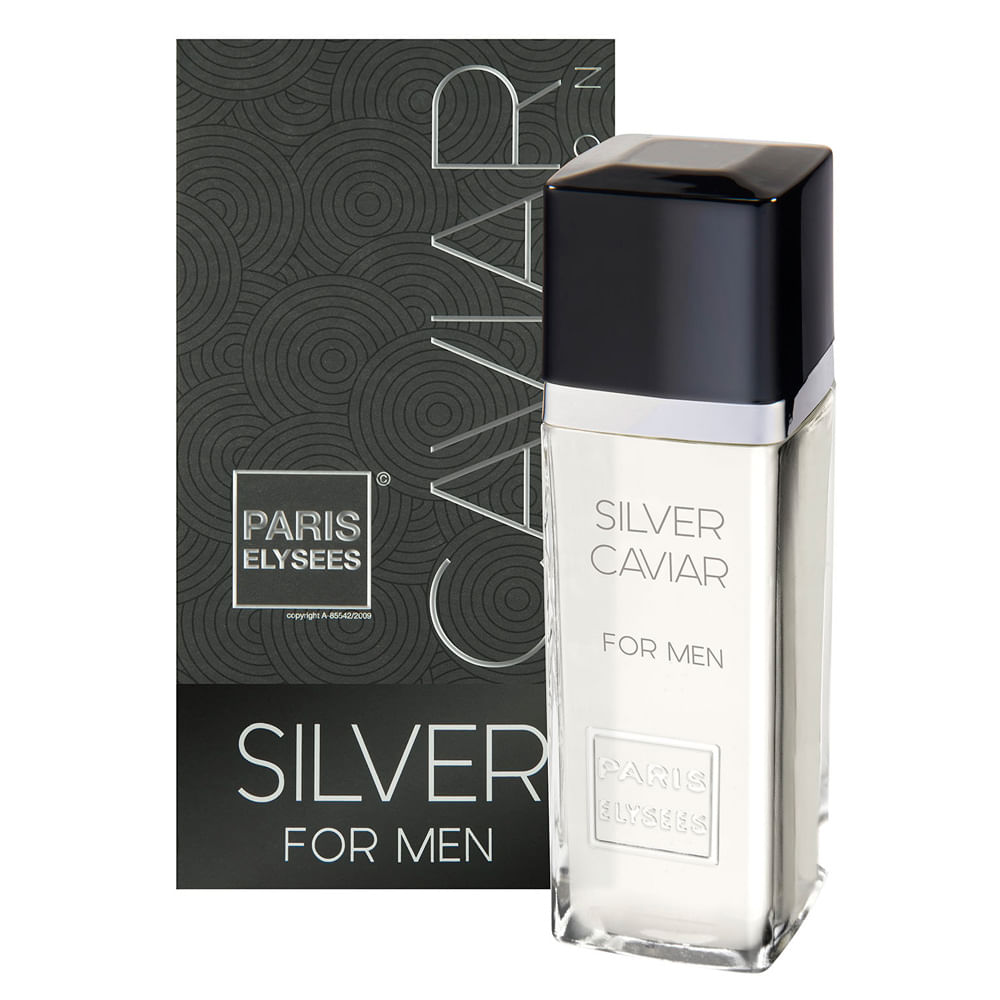 Encontraproduto.com.br - Silver Caviar Paris Elysees Eau De Toilette Masculino 100ml