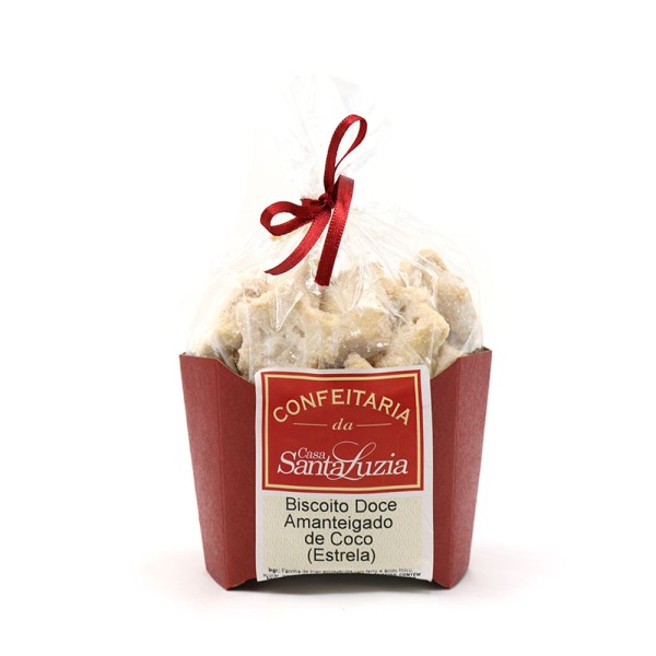 Biscoito Doce Amanteigado de Coco Casa Santa Luzia 150g