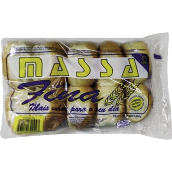 Encontraproduto.com.br - Pão para Hambúrguer Massa Fina Pacote com 500g
