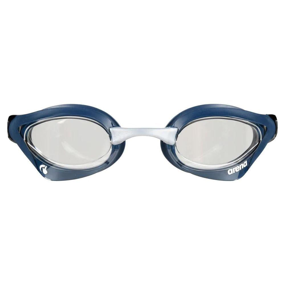 Óculos De Natação Cobra Lente Transparente Arena Azul/cinza