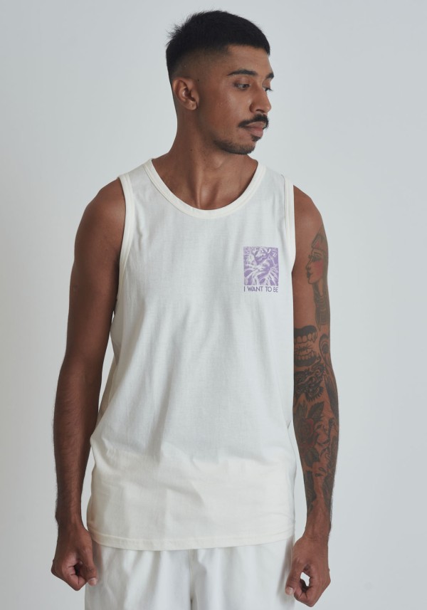 Camiseta regata estampado