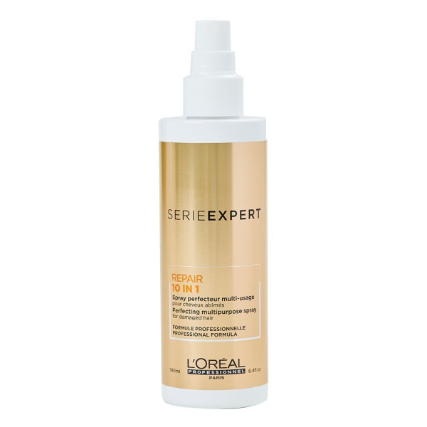 Encontraproduto.com.br - Loreal Serie Expert Absolut Repair Gold Quinoa + Protein Leave-in 10 In 1 190Ml