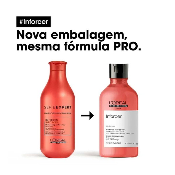Encontraproduto.com.br - Shampoo 300ml Inforcer - Loreal Profissional