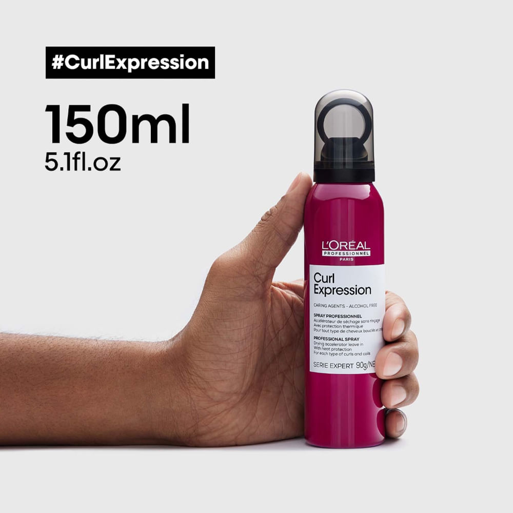 Encontraproduto.com.br - Spray Acelerador de Secagem Curl Expression LOréal Professionnel - 150ml