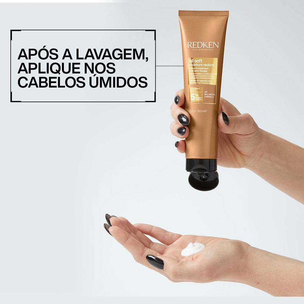 Encontraproduto.com.br - Leave-in Redken All Soft Moisture Restore 150ml