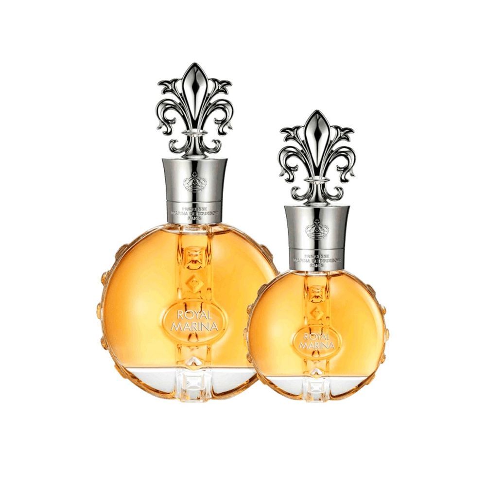 Encontraproduto.com.br - Kit Coffret Royal Marina Diamond Marina de Bourbon  Perfume Feminino Eau de Parfum  + Eau de Parfum
