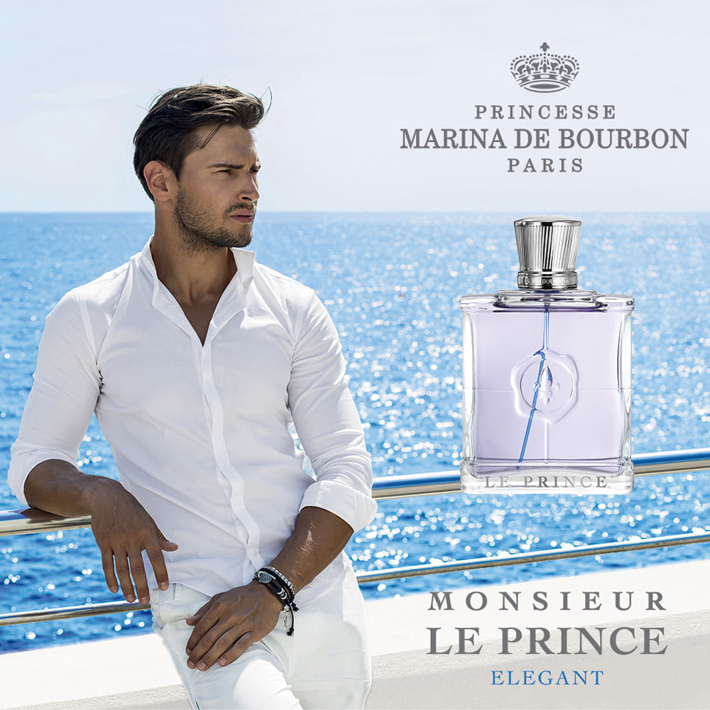 Encontraproduto.com.br - Marina De Bourbon Le Prince Elegant Man Eau de Parfum - Perfume Masculino 100ml