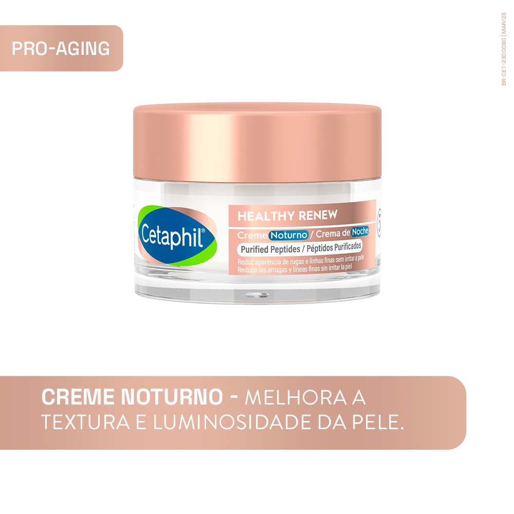 Encontraproduto.com.br - Cetaphil Creme Facial Reparador Noturno Healthy Renew - Frasco com 50mL