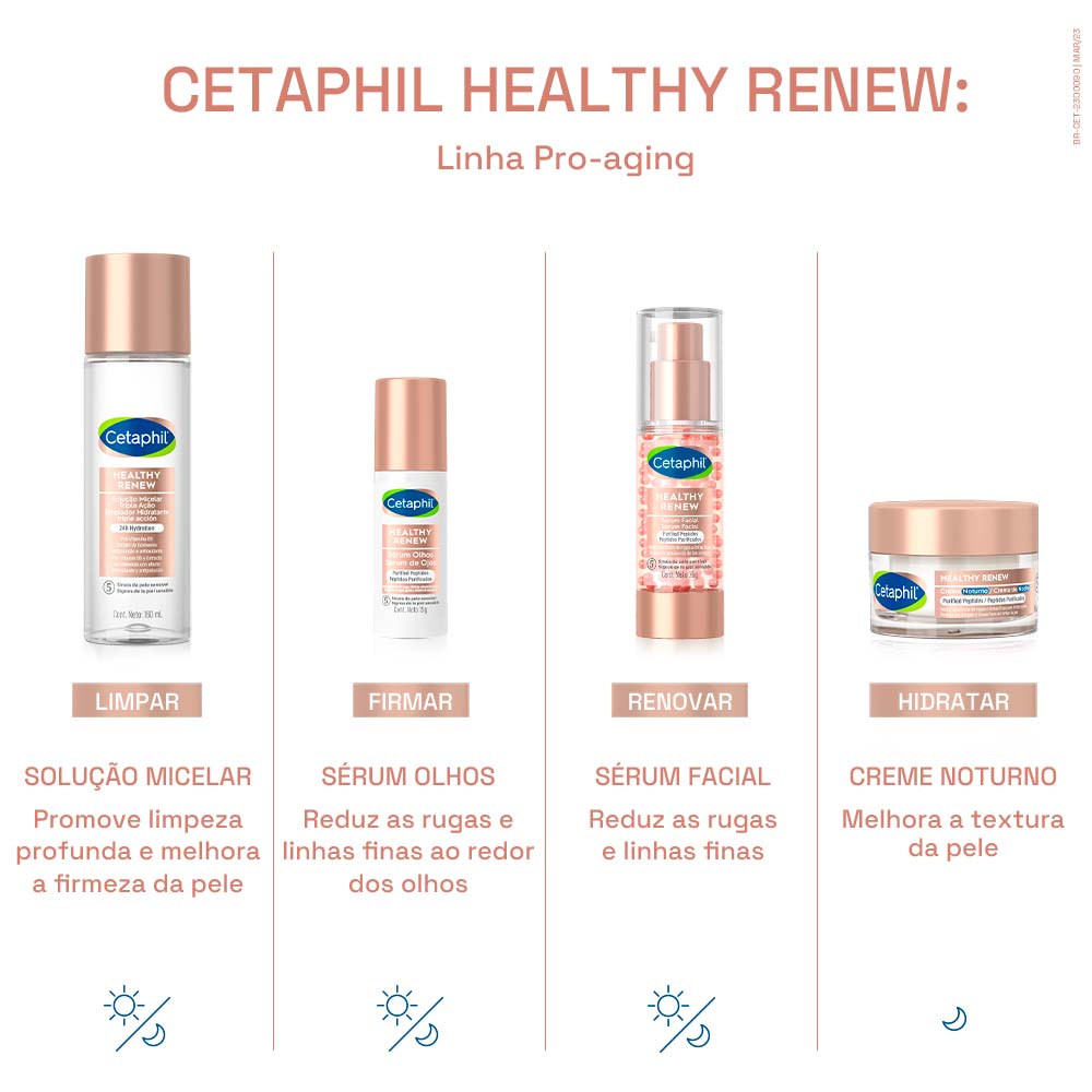 Encontraproduto.com.br - Cetaphil Creme Facial Reparador Noturno Healthy Renew - Frasco com 50mL