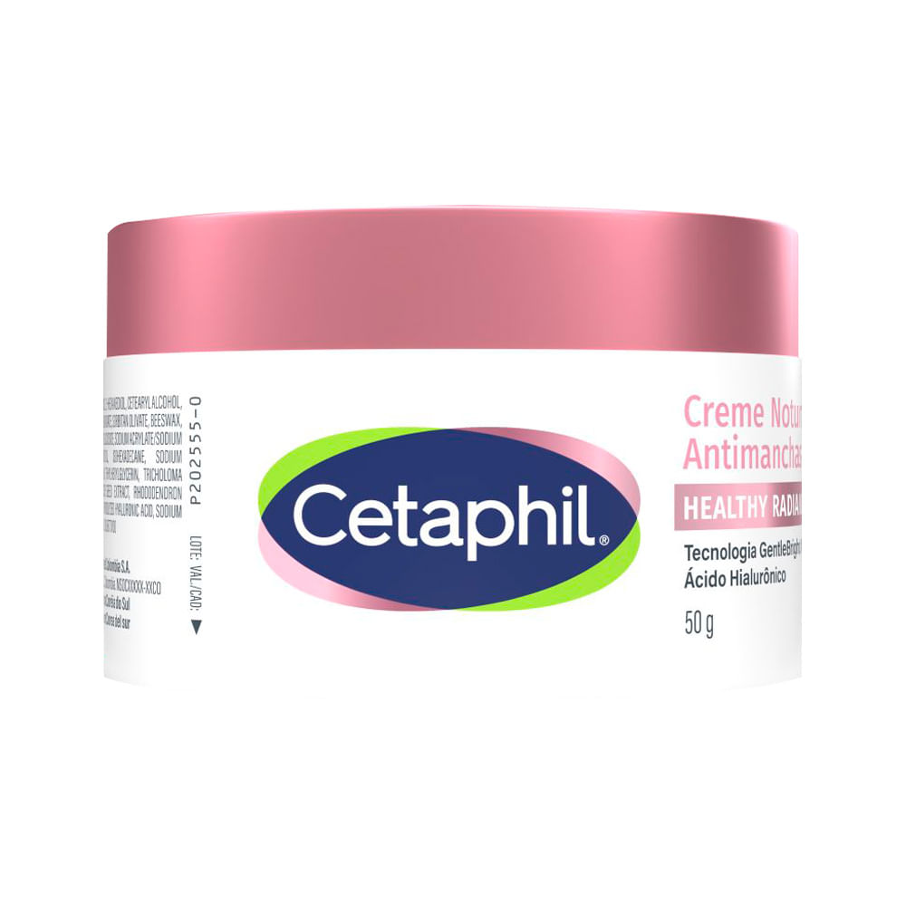 Encontraproduto.com.br - Creme Cetaphil Healthy Radiance Noturno Antimanchas 50g