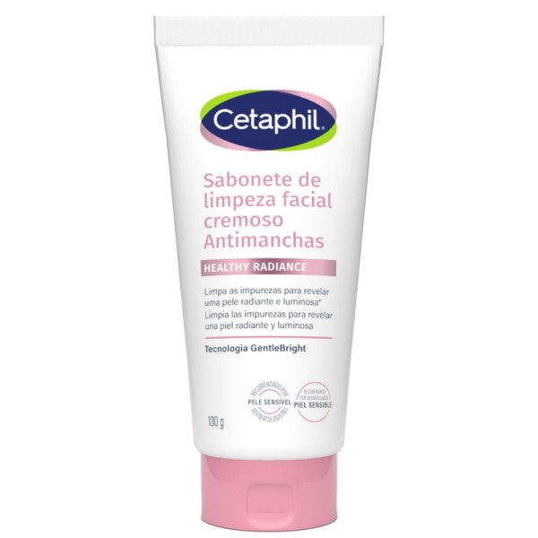 Encontraproduto.com.br - Sabonete de Limpeza Facial Cetaphil Cremoso Antimanchas 100g