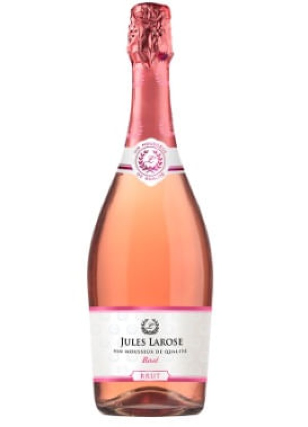 Encontraproduto.com.br - Espumante Francês Rosé Brut  Jules Larosa 750ml