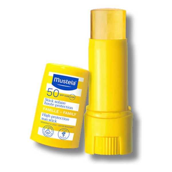 Encontraproduto.com.br - Protetor Solar Stick Fps 50 Mustela Rosto - 9ml