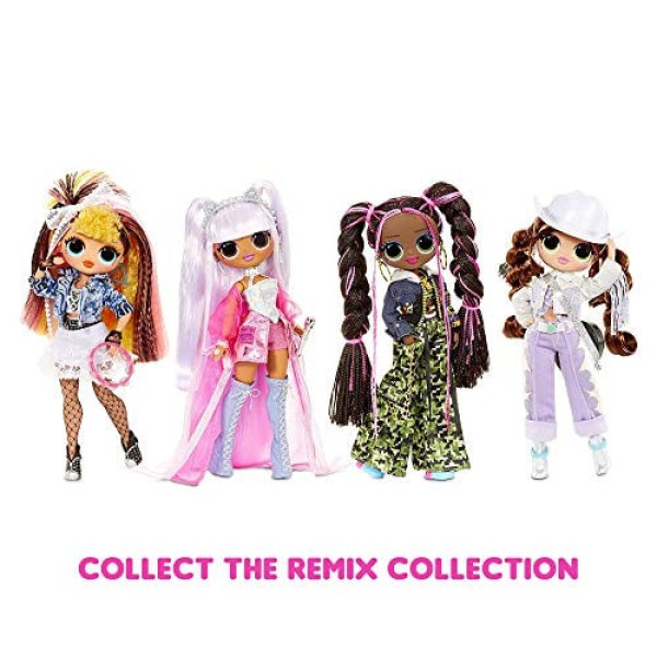 Encontraproduto.com.br - Boneca LOL Surprise OMG Remix Kitty K Fashion com 25 surpresas