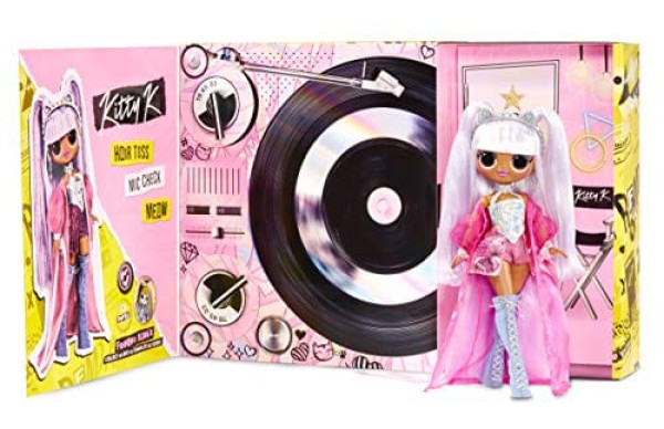Encontraproduto.com.br - Boneca LOL Surprise OMG Remix Kitty K Fashion com 25 surpresas