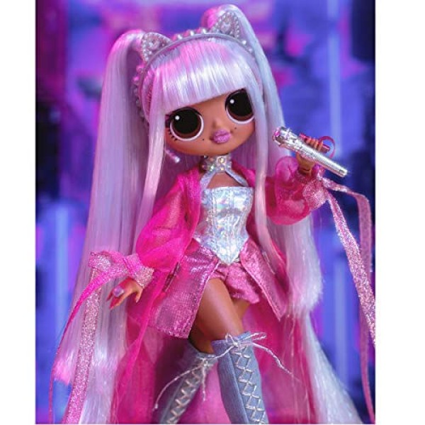 Encontraproduto.com.br - Boneca LOL Surprise OMG Remix Kitty K Fashion com 25 surpresas