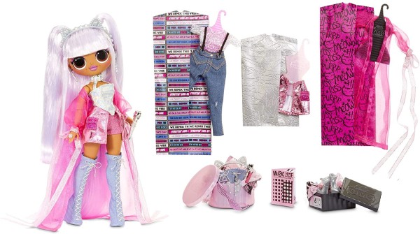 Encontraproduto.com.br - Boneca LOL Surprise OMG Remix Kitty K Fashion com 25 surpresas