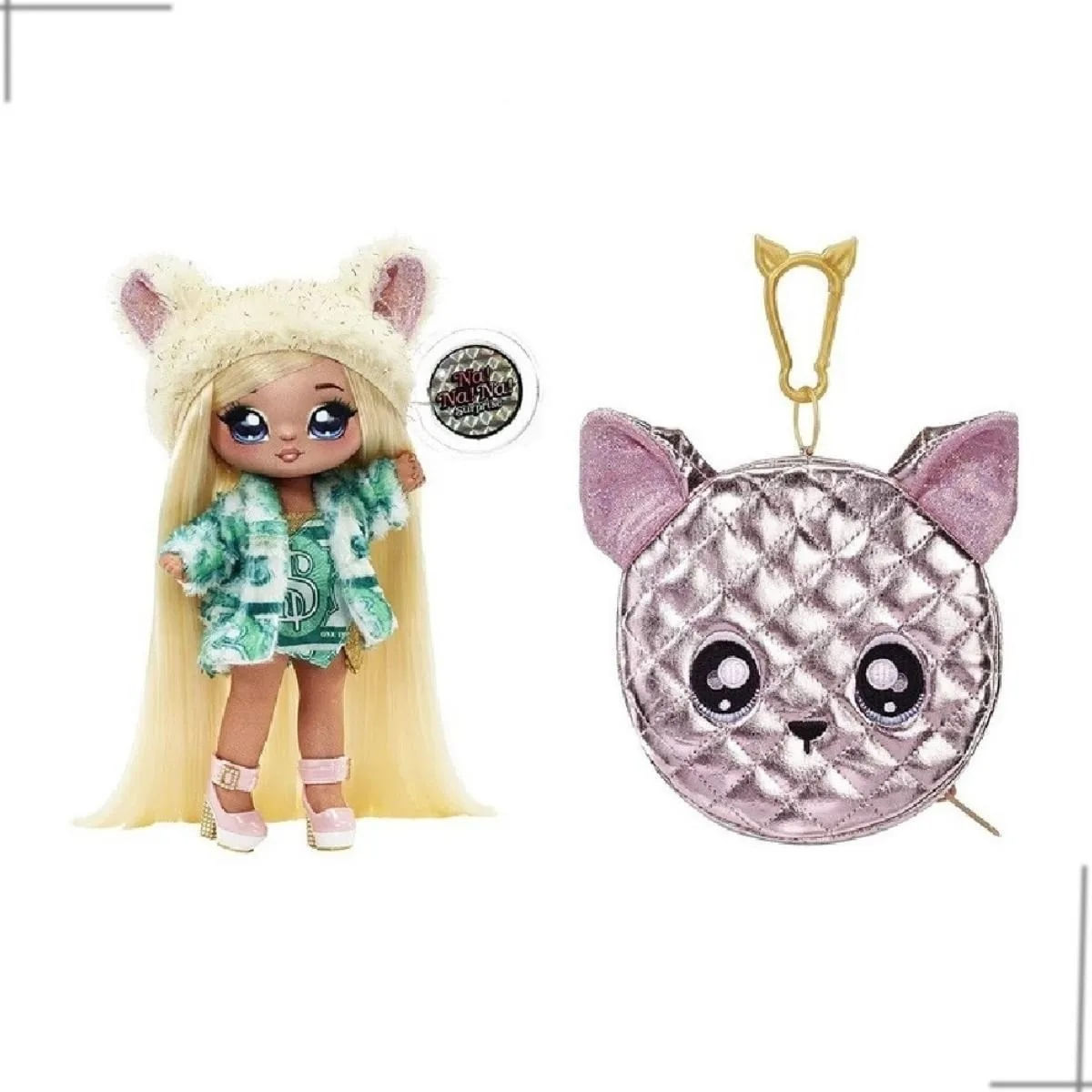 Encontraproduto.com.br - Boneca - Victoria Grand Na!Na!Na! Supresa 2 em 1 Pom Glam M SHOP COMERCIAL LTD