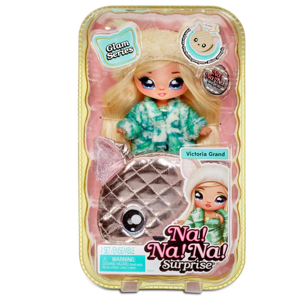 Encontraproduto.com.br - Boneca - Victoria Grand Na!Na!Na! Supresa 2 em 1 Pom Glam M SHOP COMERCIAL LTD