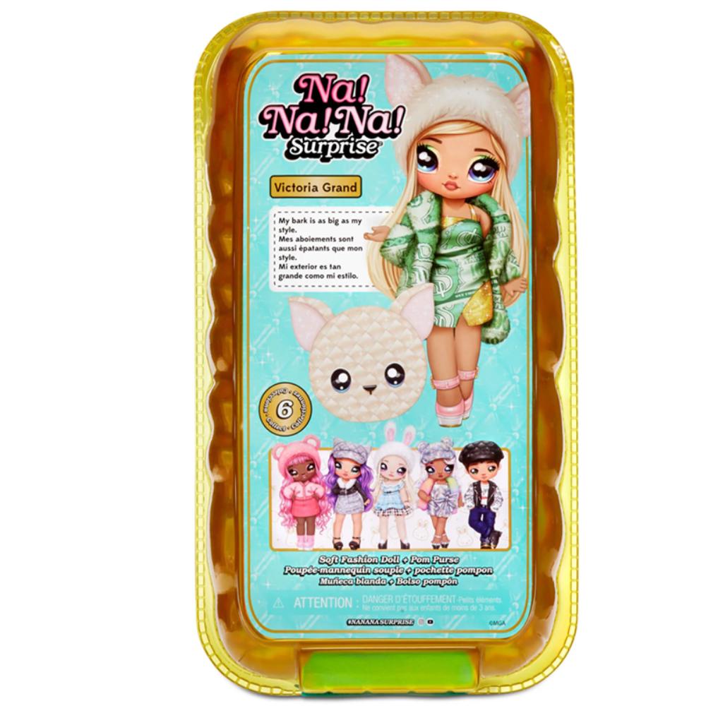 Encontraproduto.com.br - Boneca - Victoria Grand Na!Na!Na! Supresa 2 em 1 Pom Glam M SHOP COMERCIAL LTD